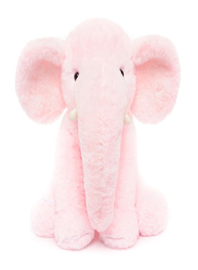 WEIGEDU 13" Pink Elephant Stuffed Animal - Plush Toy for Boys, Girls, Kids, Baby Shower, Bedtime, Birthday - Image 1